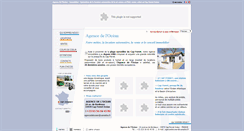 Desktop Screenshot of immocapferret-ocean.com